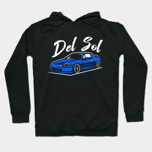 JDM Blue Del Sol Legend Vintage Style Hoodie